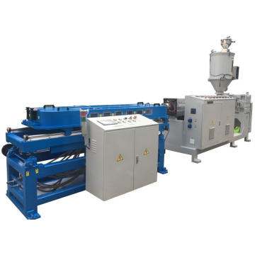 Plastic single wall corrugated pipe extrusion line